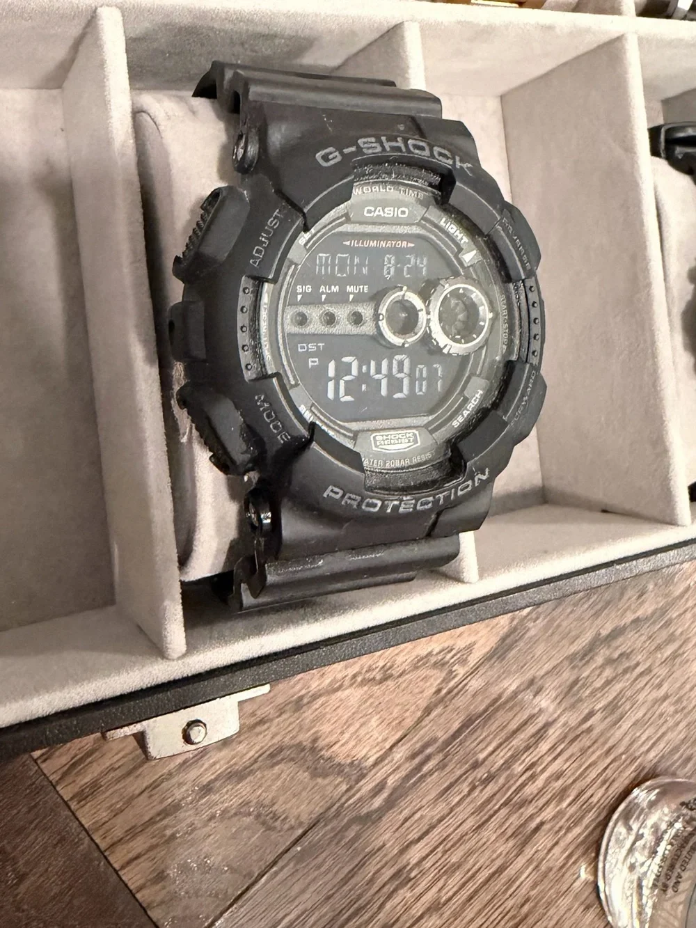 Casio G-Shock Matte Black Digital Sports Watch